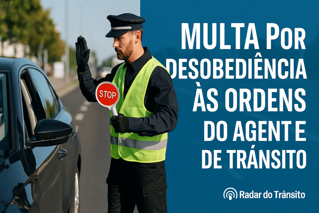 🚨 Multa por Desobediência às Ordens do Agente de Trânsito: Entenda a ...