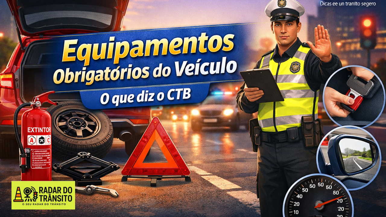 Equipamentos obrigatórios do veículo: o que diz o CTB e como evitar ...