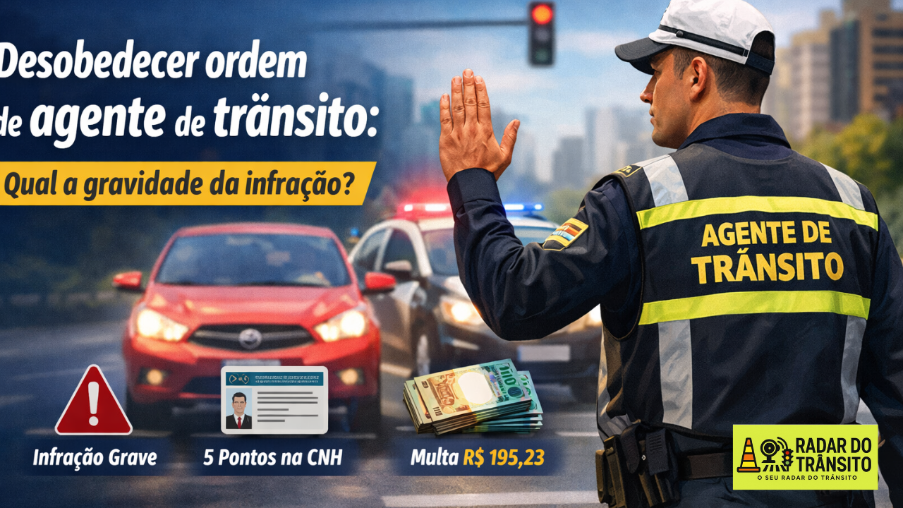 Desobedecer ordem de agente de trânsito: qual a gravidade da infração ...